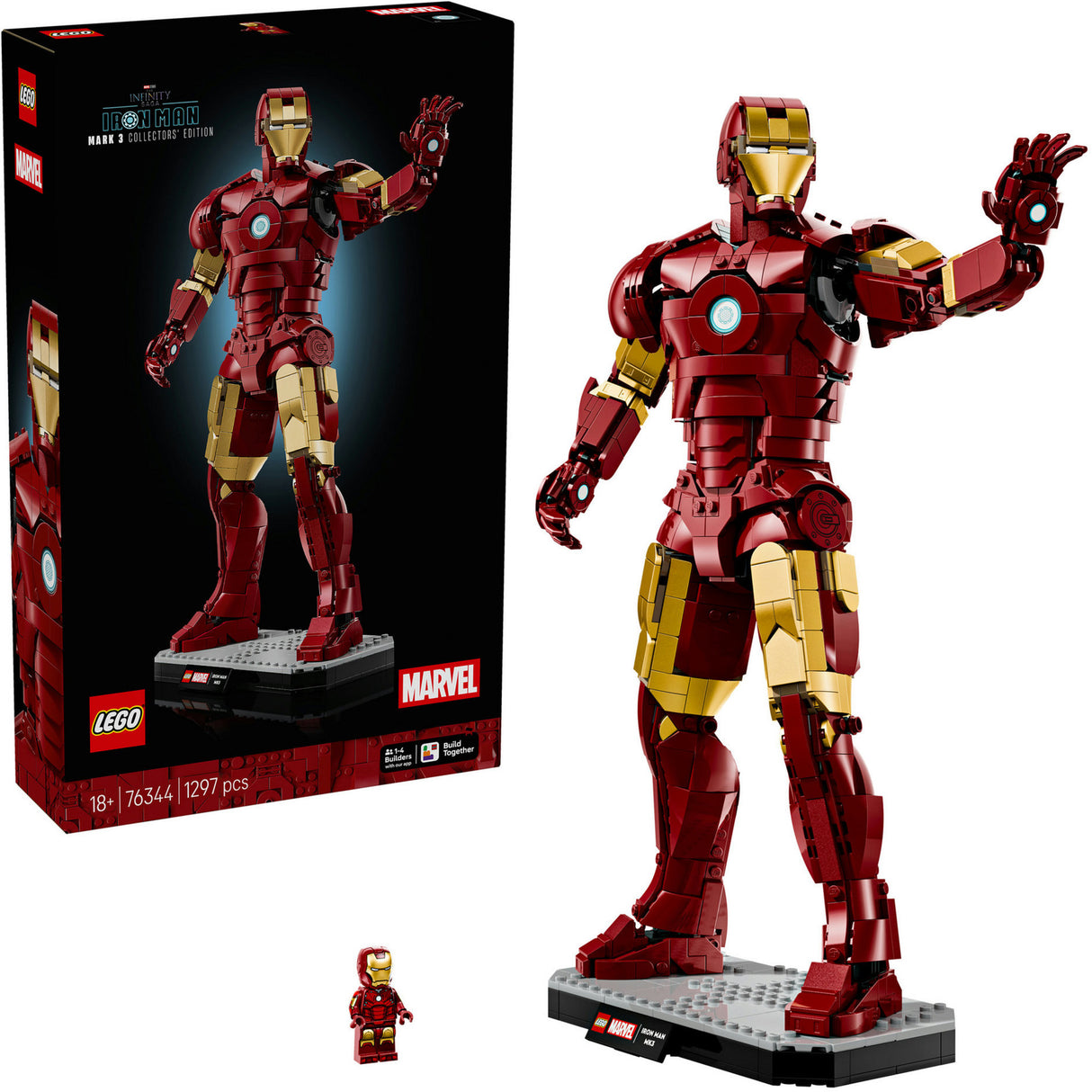 Lego super héros 76344 Marvel Iron Man Mark 3 édition collector