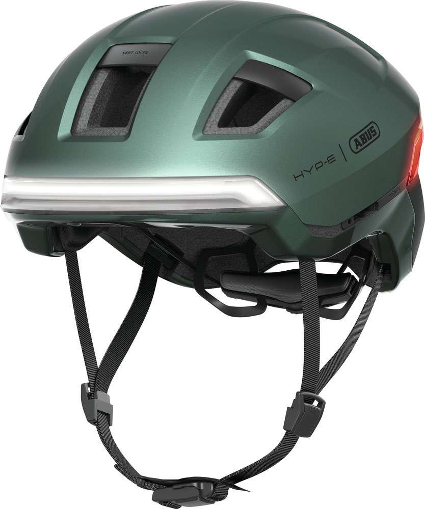 Abus casque intelligent hyp-e vert jungle l 57-61cm