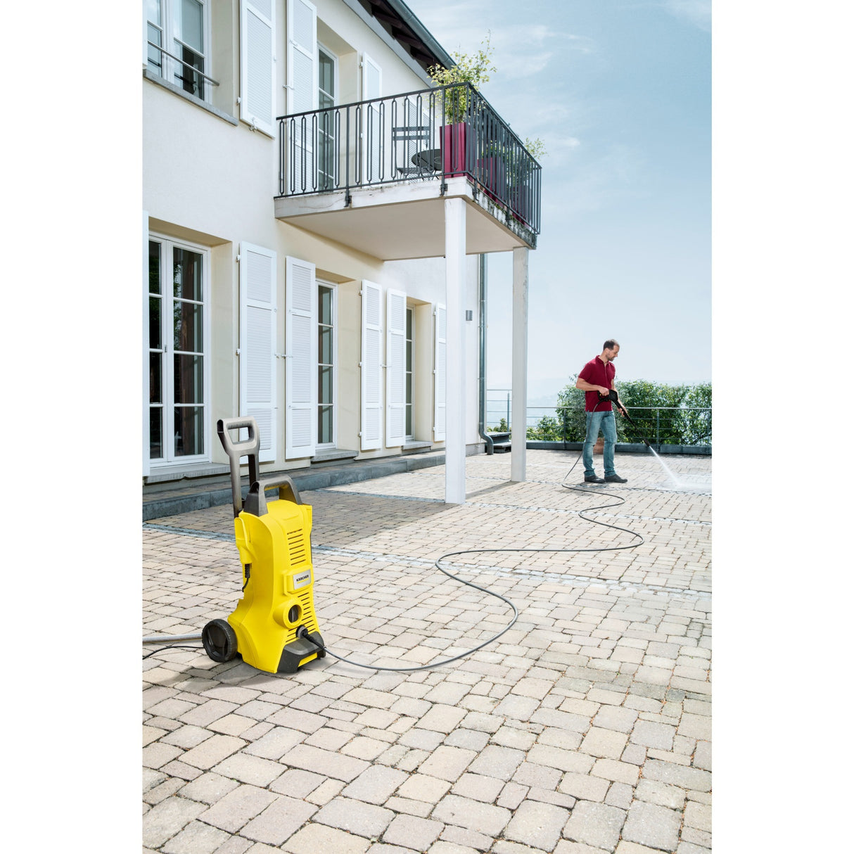 Nettoyeur haute pression Kärcher k 3 power control (jaune noir, 1.676-100.0)