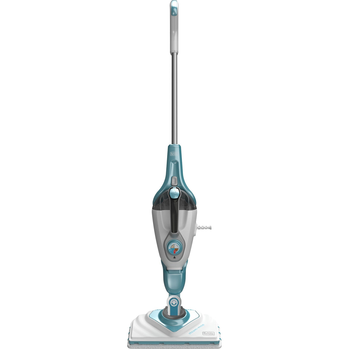 Balai vapeur Black+decker bhsm1610dsm 1600w avec steamitt, pied delta et 15 accessoires nettoyeur vapeur (blanc bleu-gris)
