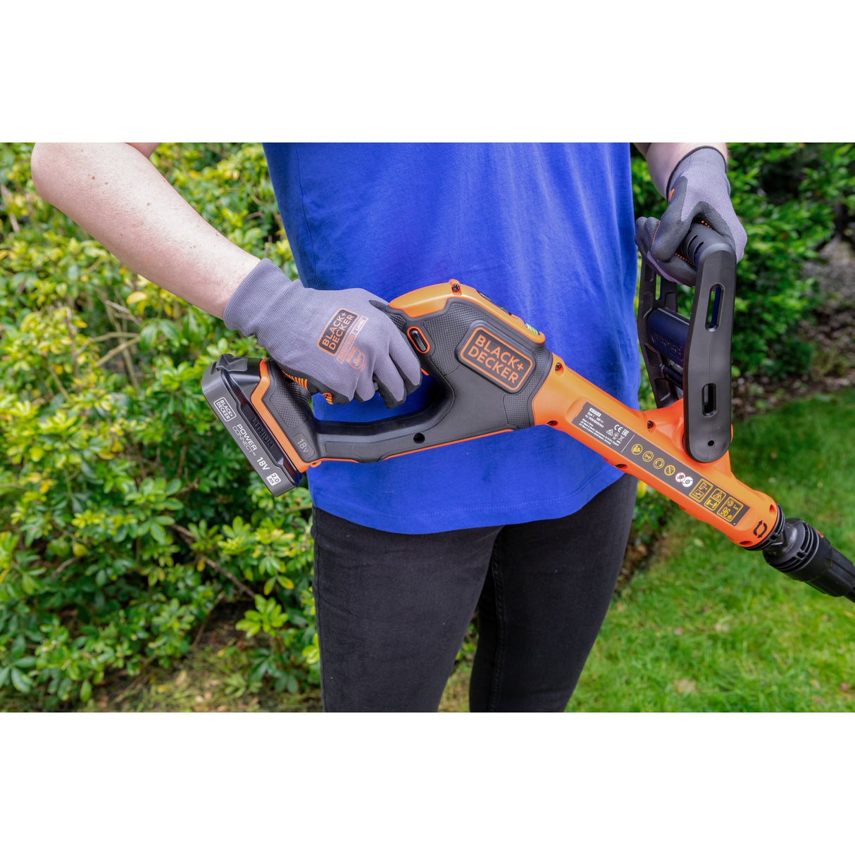 Fil coupe-herbe Black+decker 18v 2.0ah 28cm afs - bcst918d1-qw