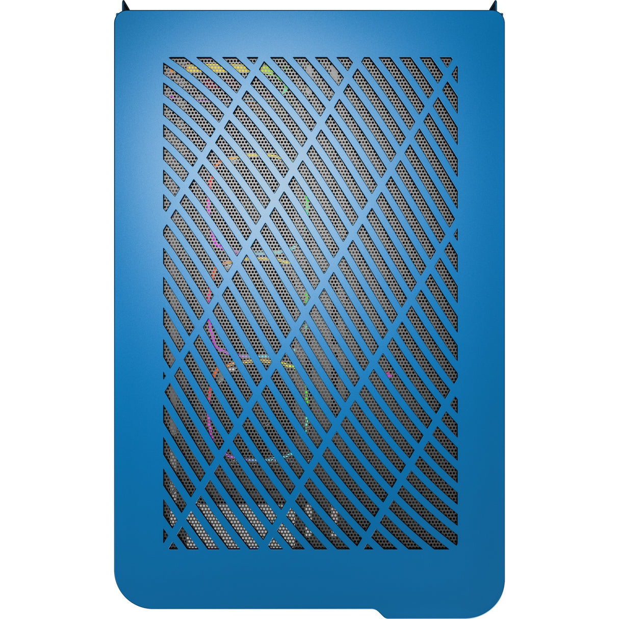 Boîtier tour midi Montech king 95 pro (bleu | 2x USB-A | 1x USB-C | RVB | verre trempé)