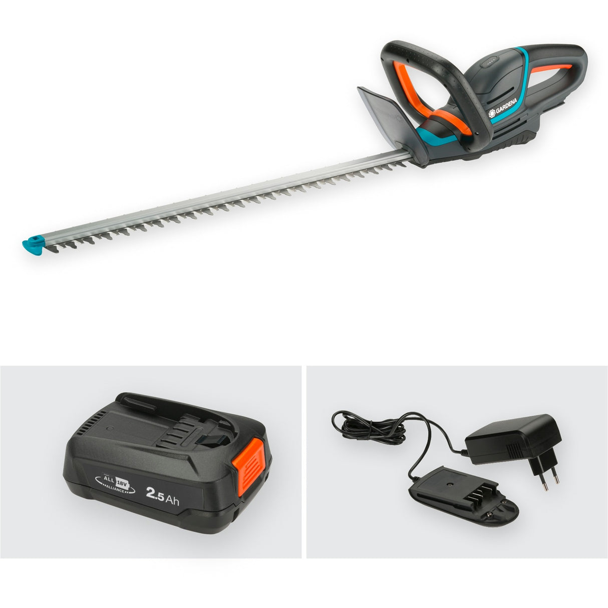 Gardena Battery Haid Trimmer Comfortcut 60 18V P4A Set