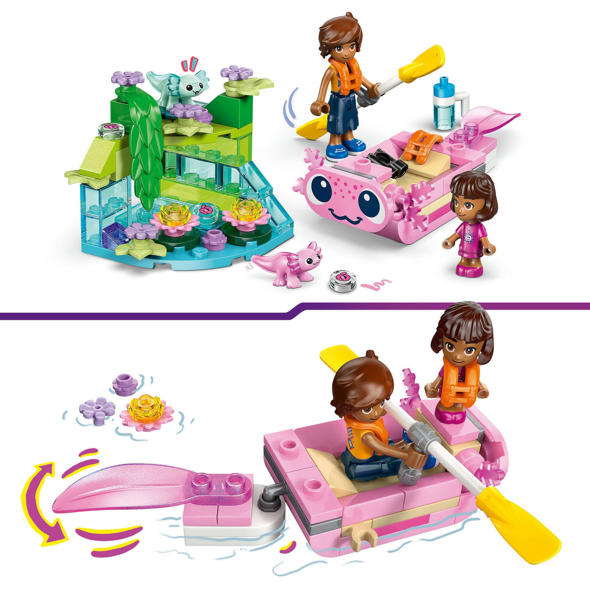 Lego Friends 42861 L'aventure Axolotl
