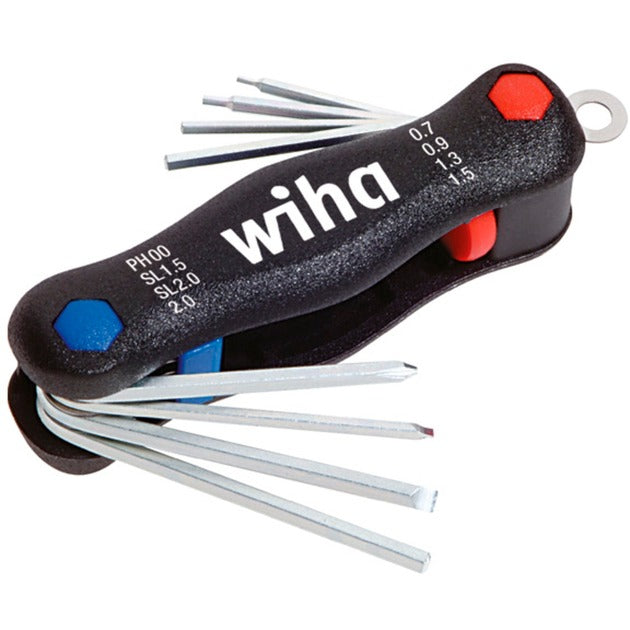 Wiha multi-outil mini pocketstar (noir, 8 pièces)