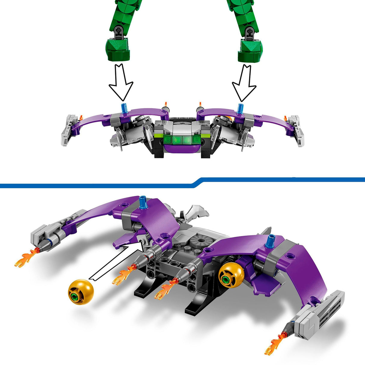 LEGO Super Heroes 76284 Green Gobelin Construction Figure