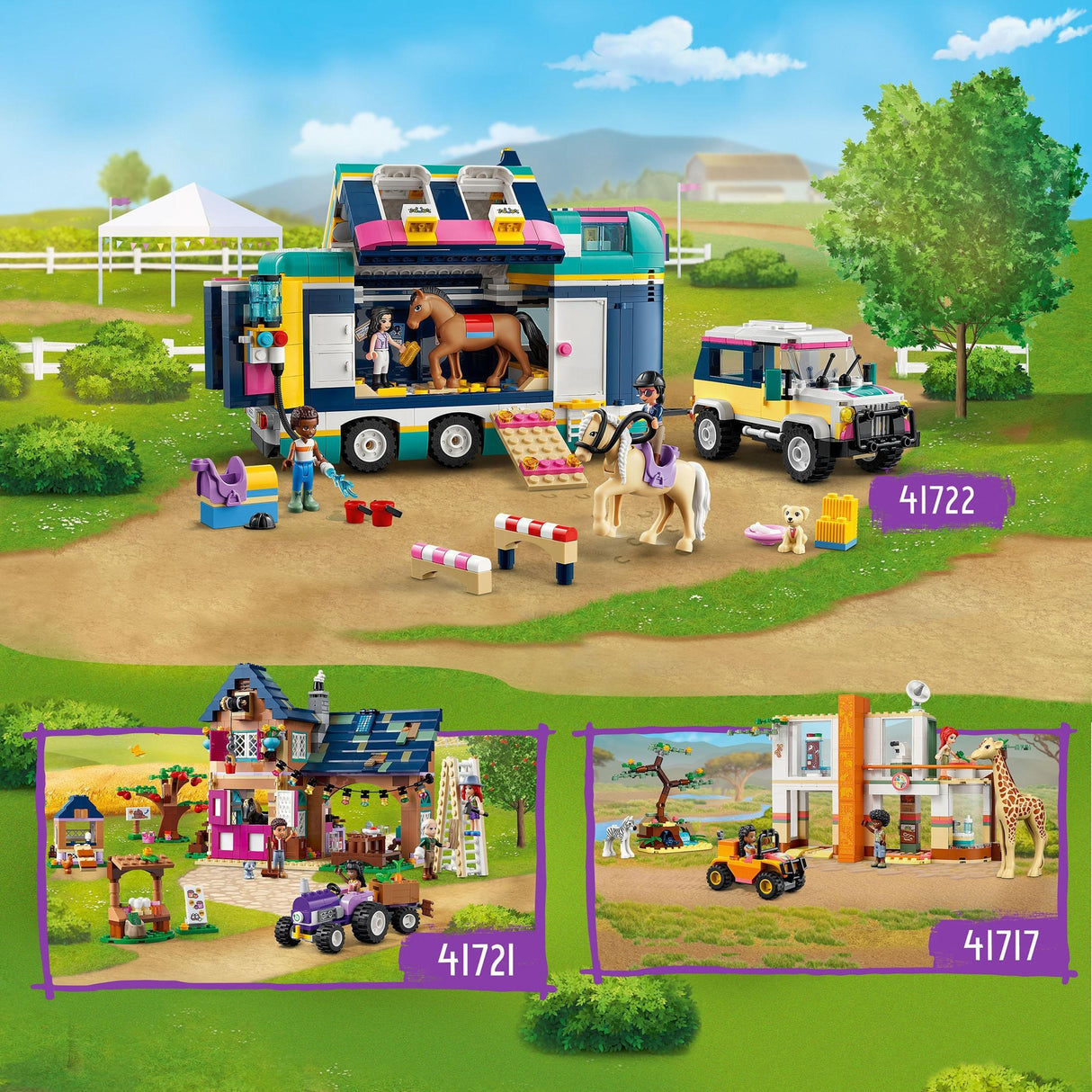 Lego Friends - Le jouet de construction de protection des animaux sauvages de Mia (41717)