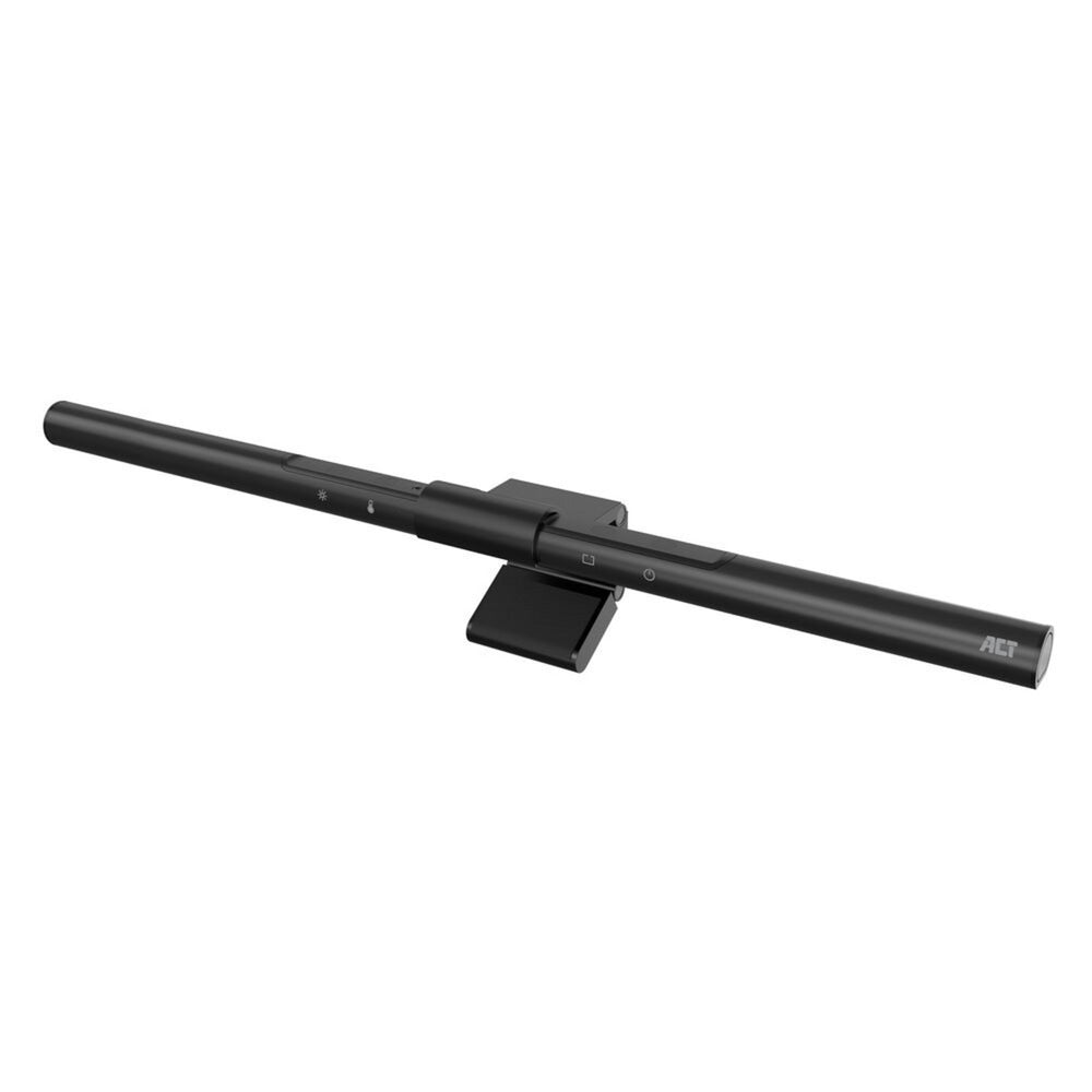 Barre lumineuse LED pour moniteur à intensité variable Act Connectivité Barre LED (noir, alimenté par USB, 3 000 K-6 500 K)