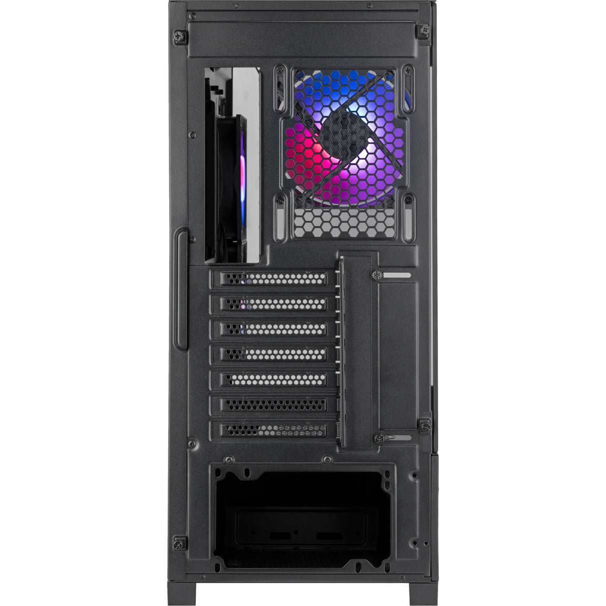 Boîtier mini tour Silverstone lucid 05 (noir | 2x USB-A | 1x USB-C | RVB | verre trempé)