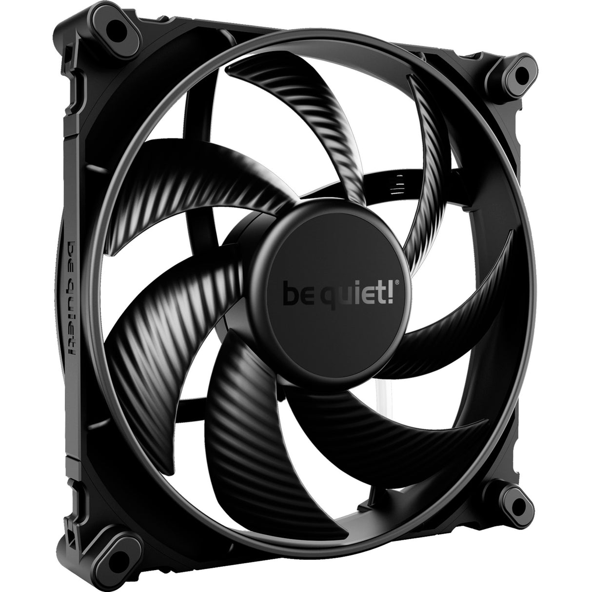 Soyez silencieux! Ventilateur de boîtier Silent Wings 4 PWM (noir, 140 x 140 x 25 mm)