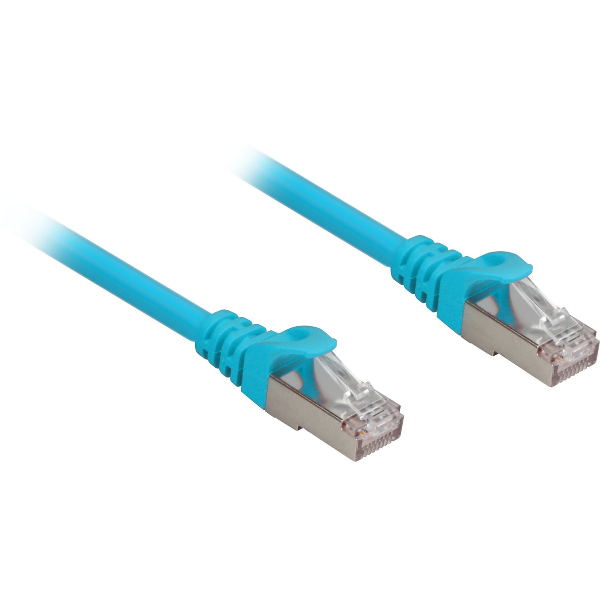 Câble réseau Sharkoon SFTP, RJ-45 avec Cat.6a (bleu, 2 mètres, sans halogène)