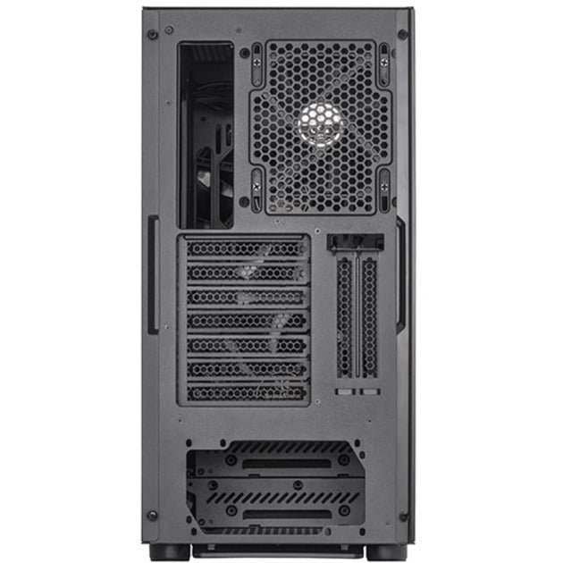 Boîtier Silverstone Seta A1 Midi Tower (titane noir | 2x USB-A | 1x USB-C | RGB | verre trempé)