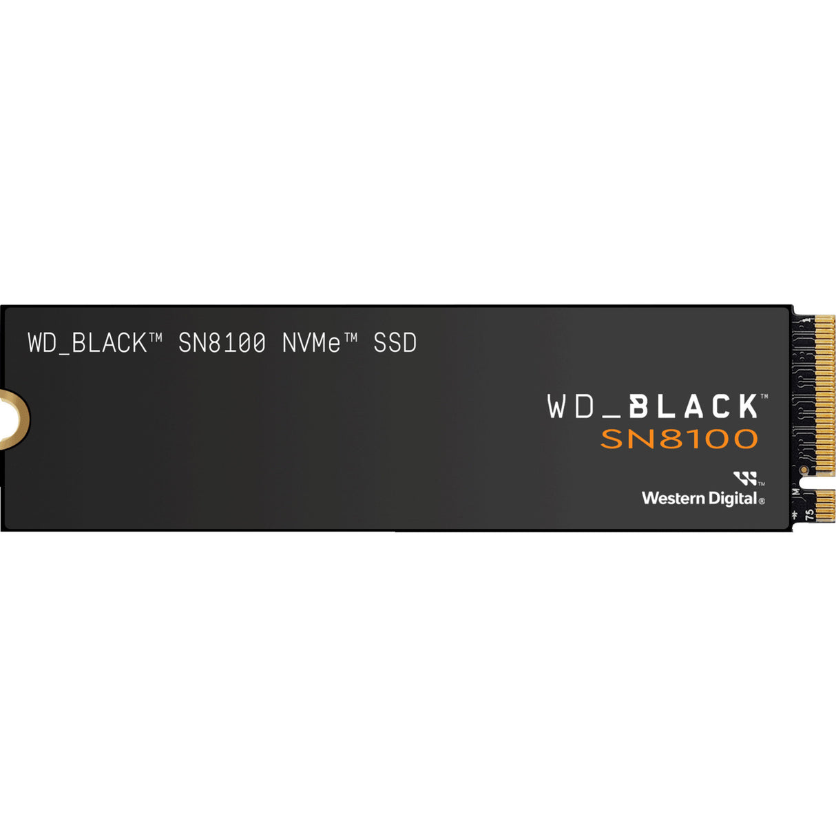 SSD WD Black Sn8100 2 To (PCIe 5.0 x4, NVMe 2.0, M.2 2280)