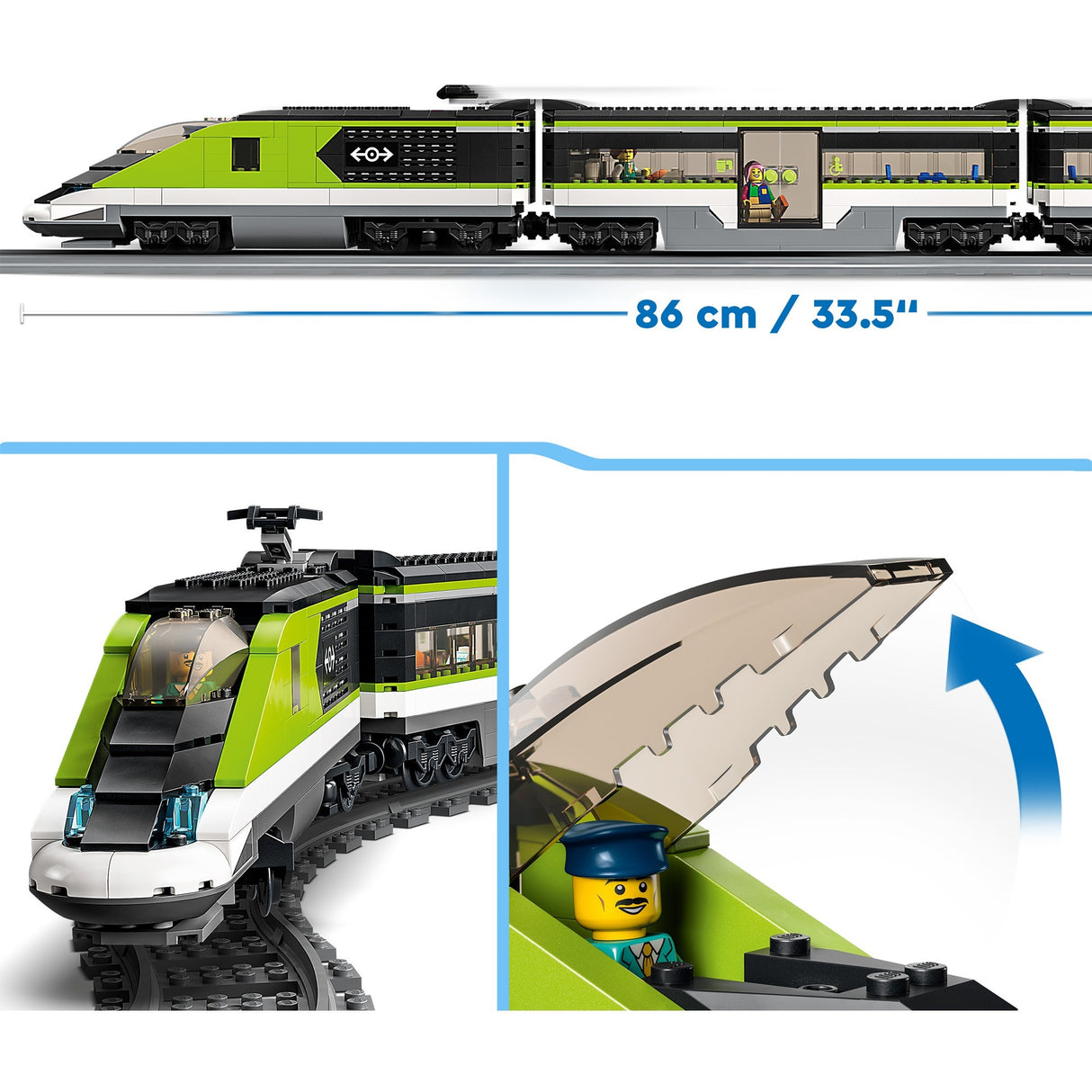 Lego City 60337 Express Trains passager