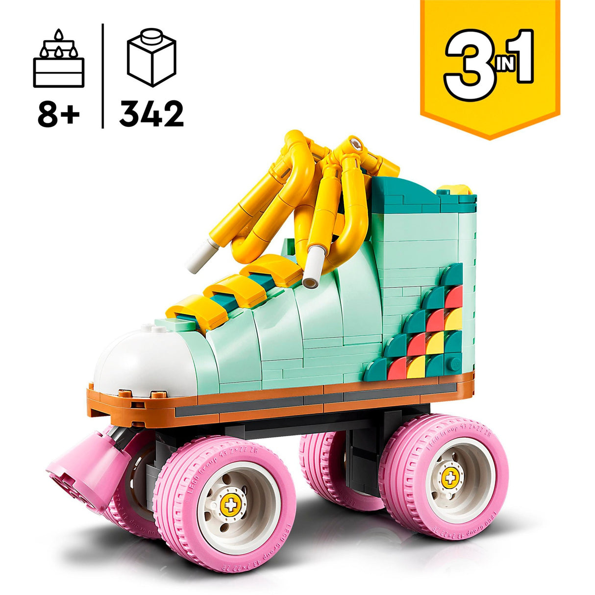 Créateur LEGO LEGO 31148 Skate à rouleaux rétro