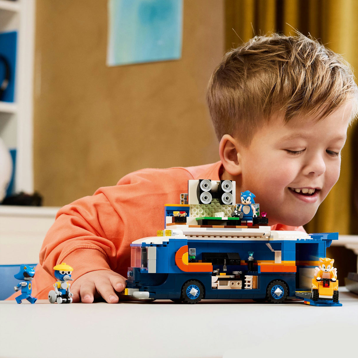 Lego Sonic 77006 Le camion de commandement Team Sonic