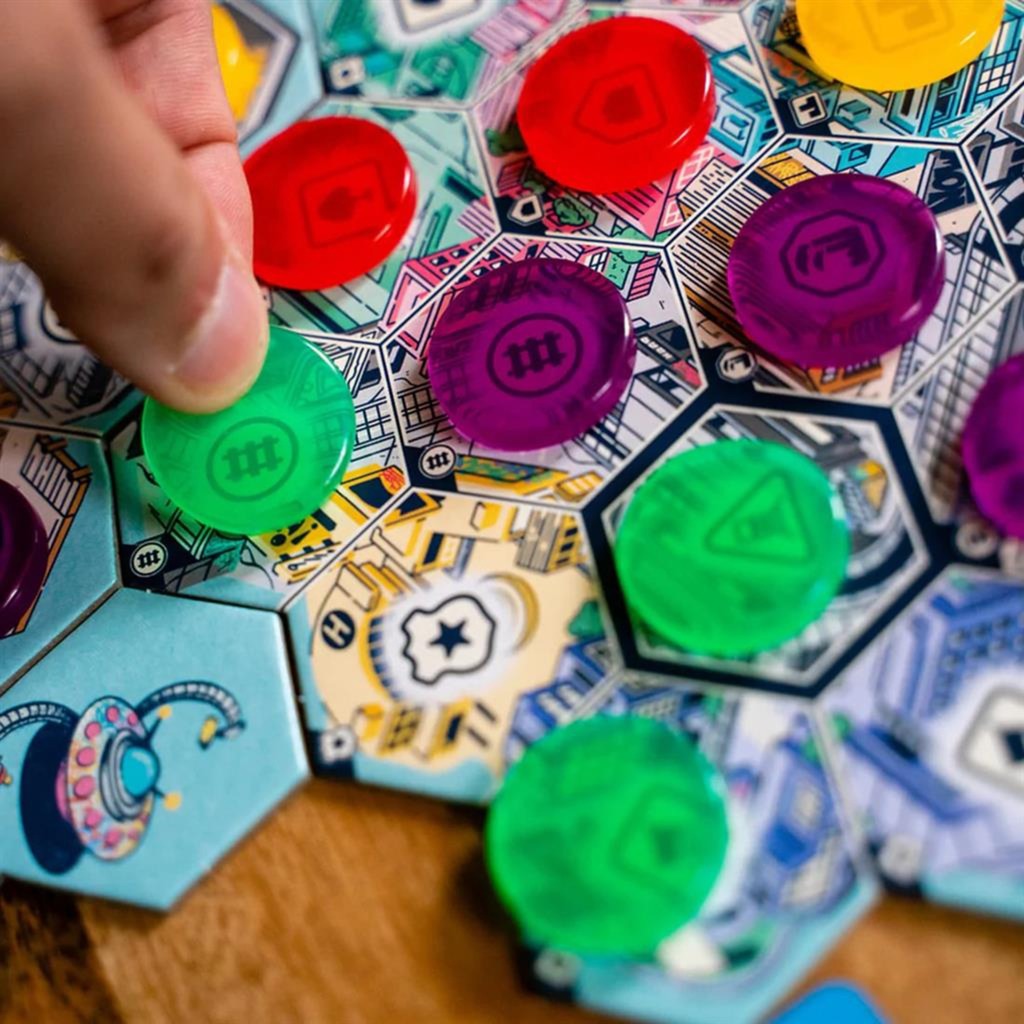 Jeu de société wildstyle du réseau de joueurs européens (anglais, 2 à 5 joueurs, 40 minutes, à partir de 14 ans)