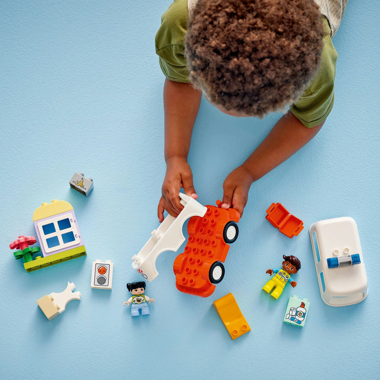 Lego Duplo Town 10447 ambulance avec chauffeur