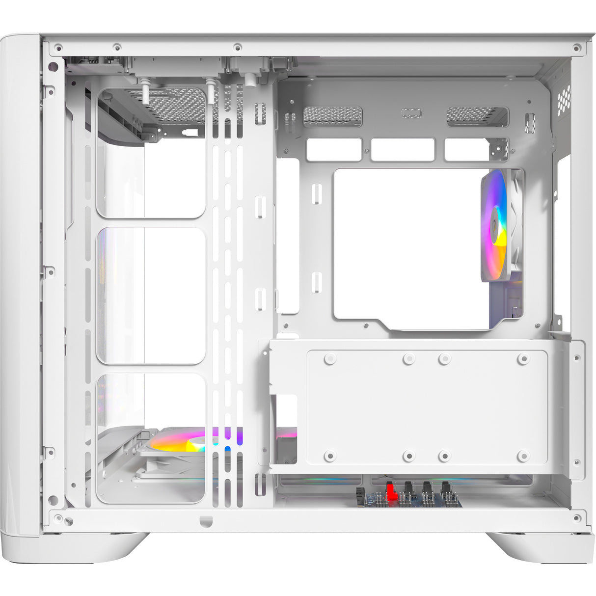 Boîtier tour midi Antec C5 Curve ARGB (blanc | 2x USB-A | 1x USB-C | verre trempé)