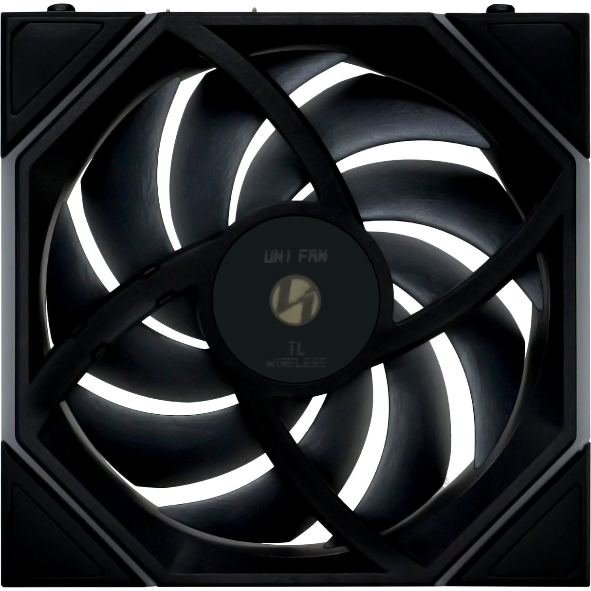 Lian Li Uni Fan TL 120 Ventilateurs de boîtier RGB à lame inversée sans fil (noir, 3 pièces, 120 x 124 x 28 mm, PWM, contrôleur inclus)