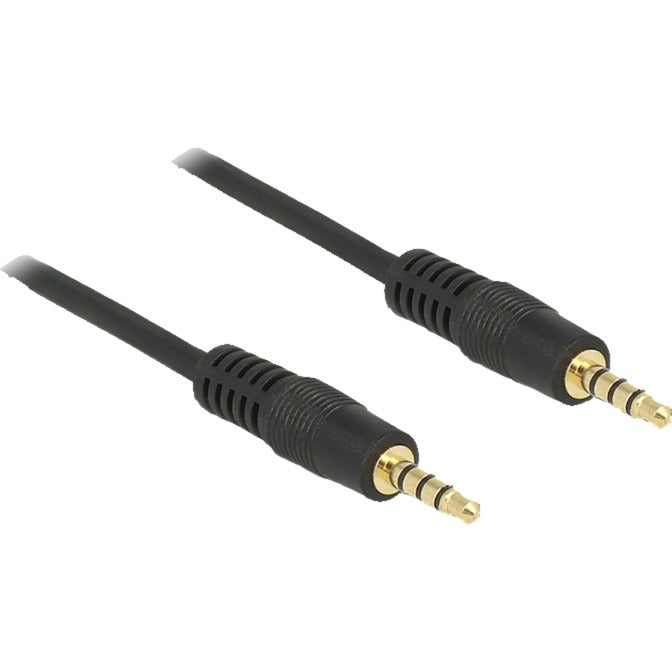 Delock Câble 3,5 mm mâle > 3,5 mm mâle (noir, 1 mètre)