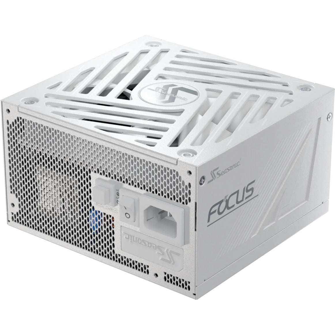 Alimentation modulaire Seasonic focus-gx-750-v4 atx3.0 de 750 watts (blanc, 1x 12vhpwr, 2x pcie)