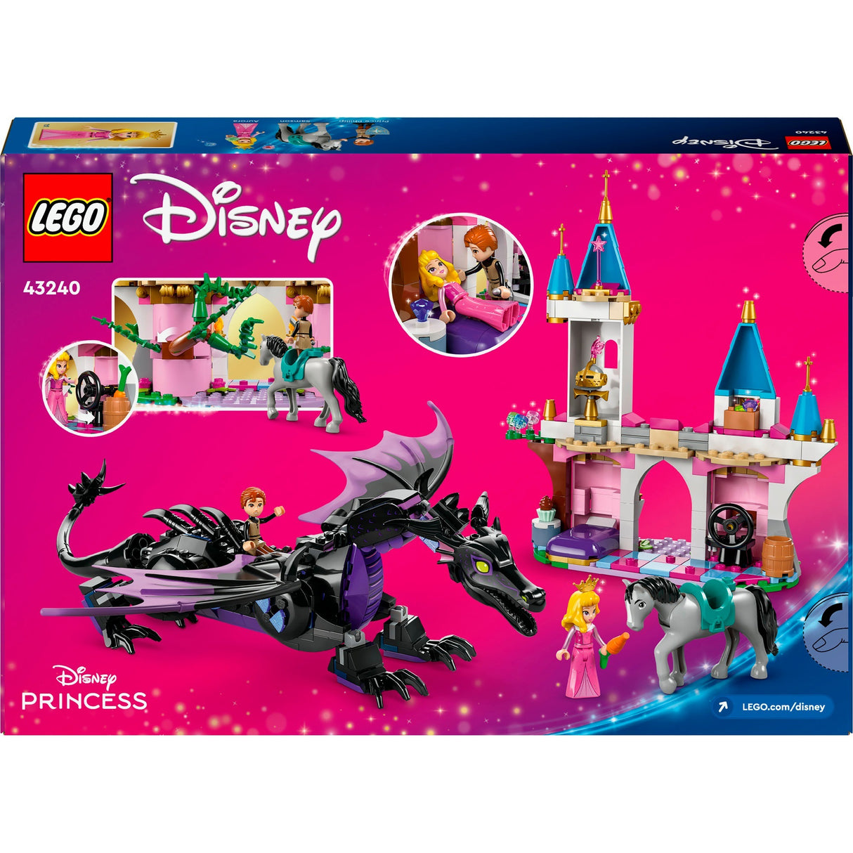 Lego Disney Princess 43240 maléfique sous forme de dragon