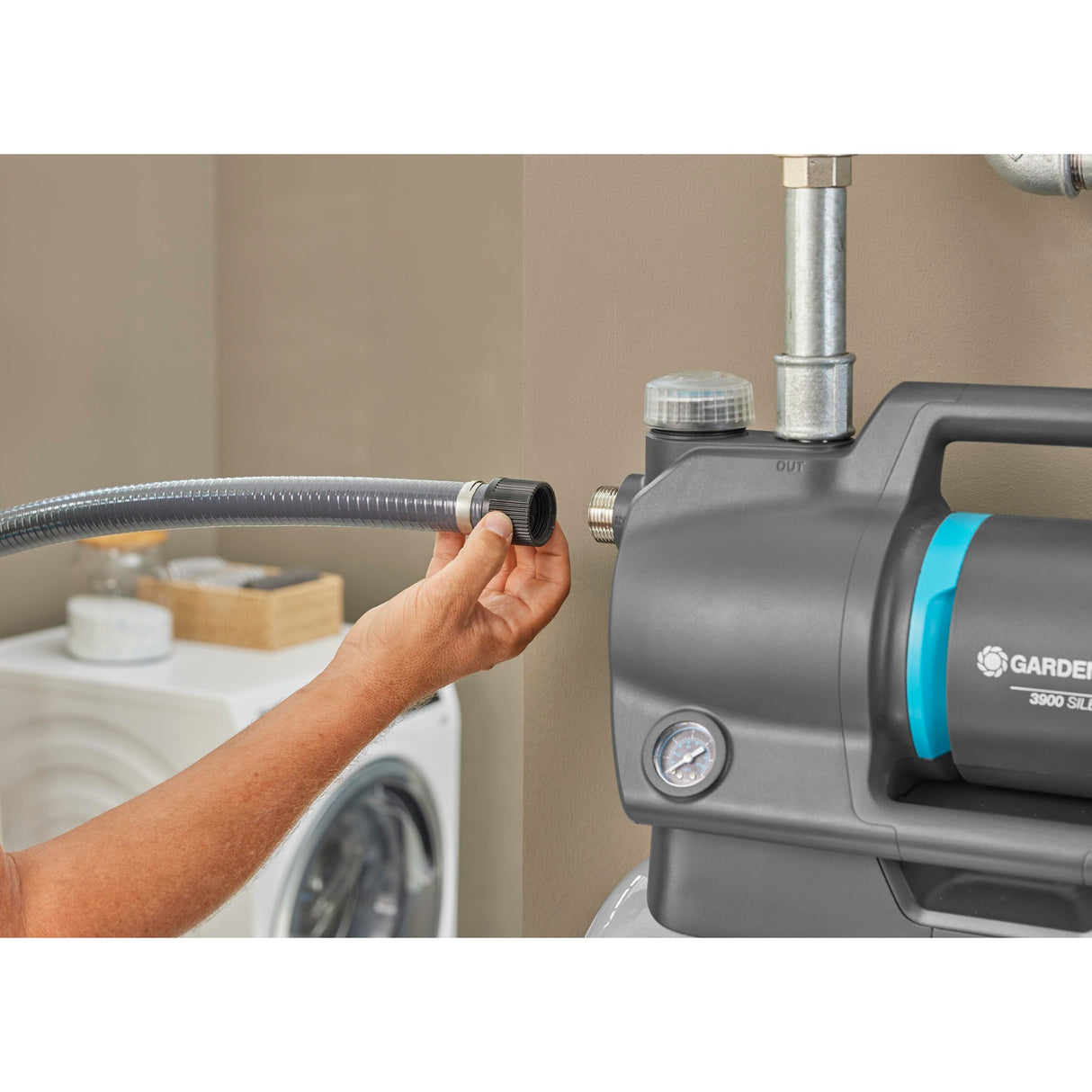 Gardena Hydrofoor Pomp 3900 silencieux