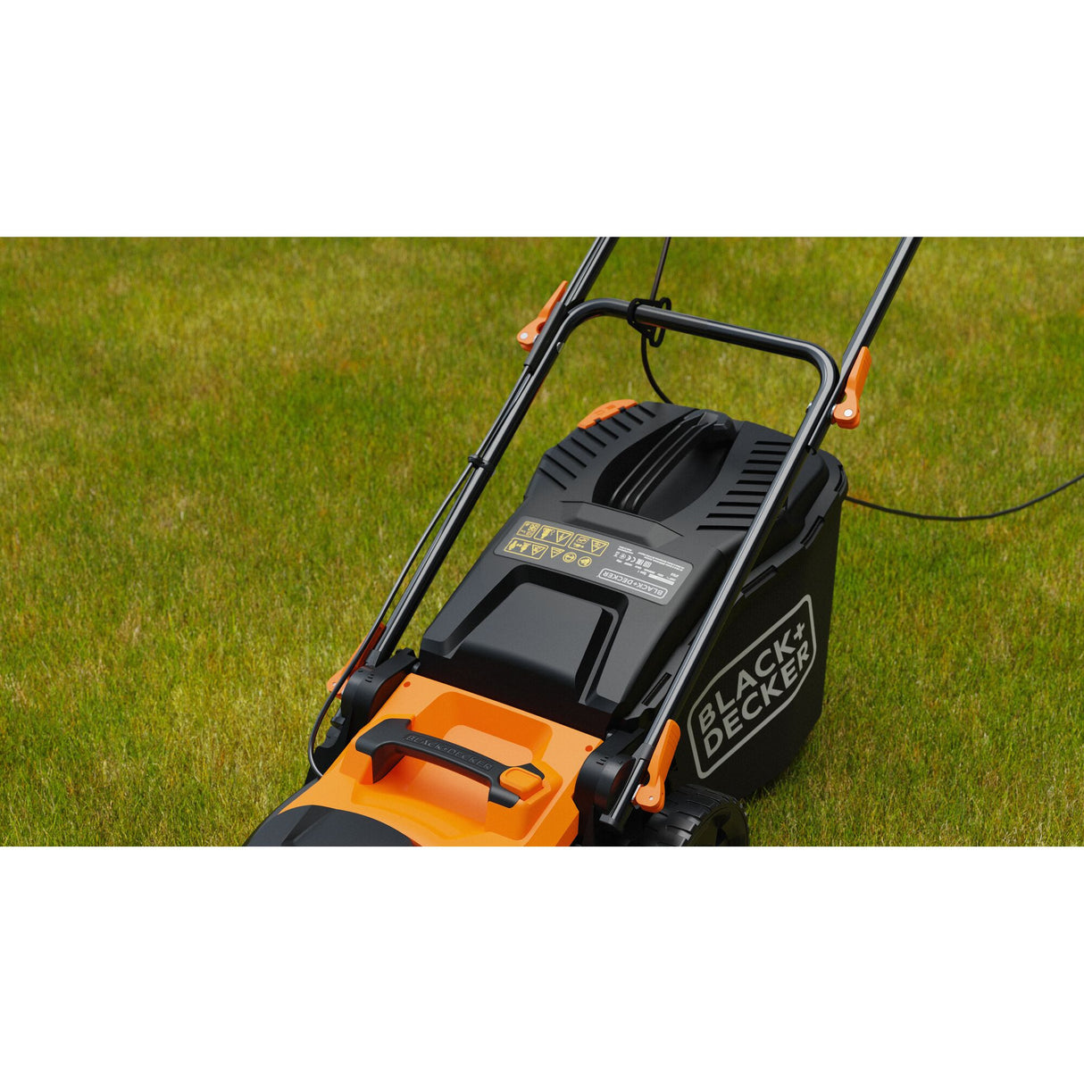 Black+decker grasmaaier 40cm maaibreedte 1800w bemwp400-qs