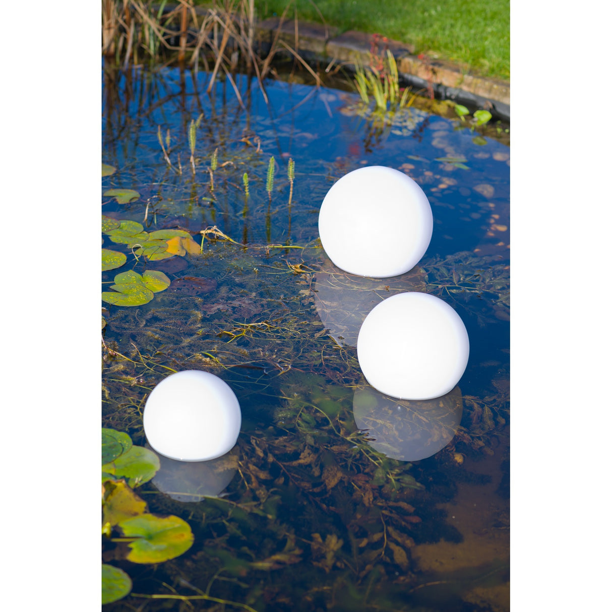 Lampe LED Ubbink multibright à flotteur solaire 25 LED