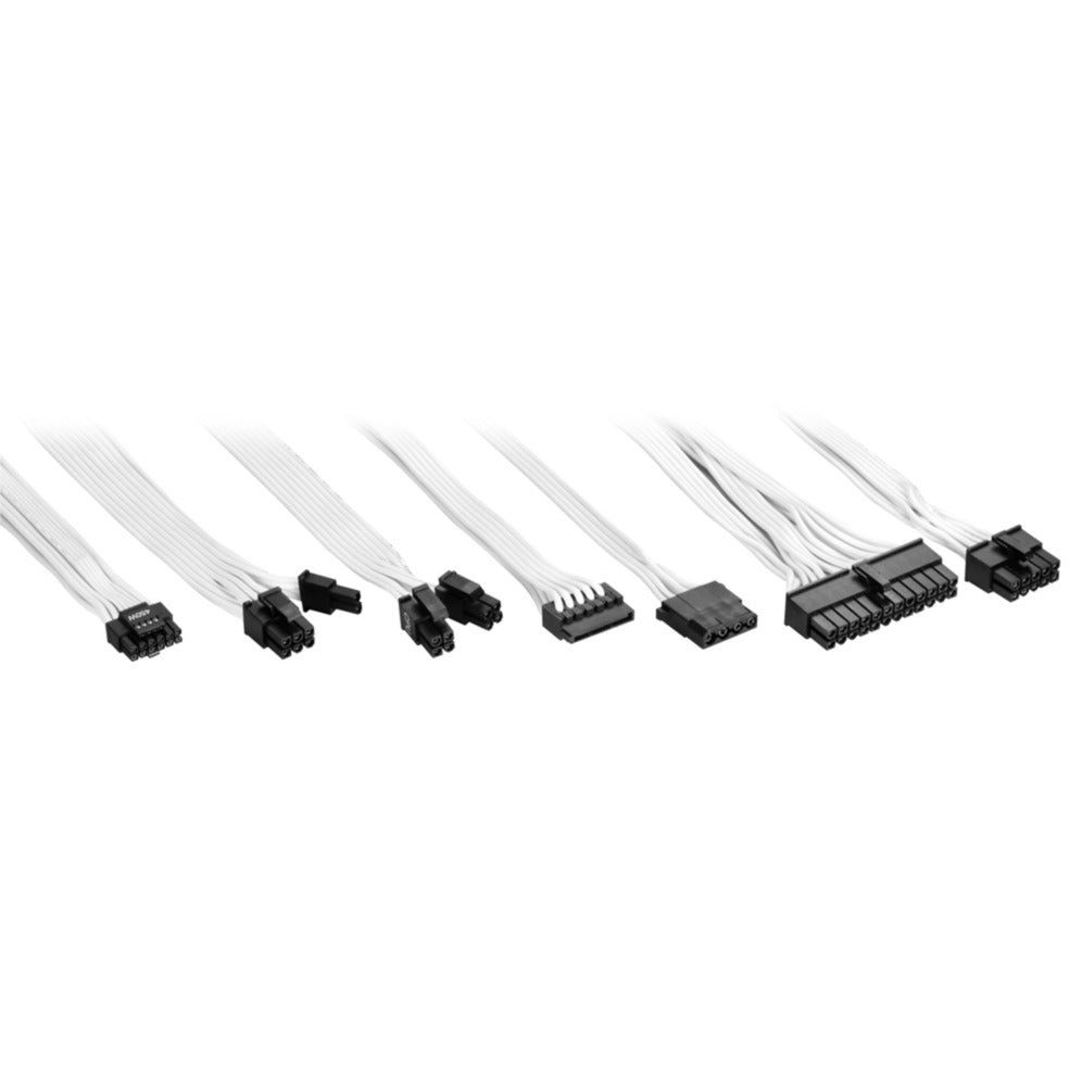 Sharkoon rebel p20 1200 alimentation modulaire blanche 1200 watts (blanc, 1x 12v-2x6, 4x pcie)