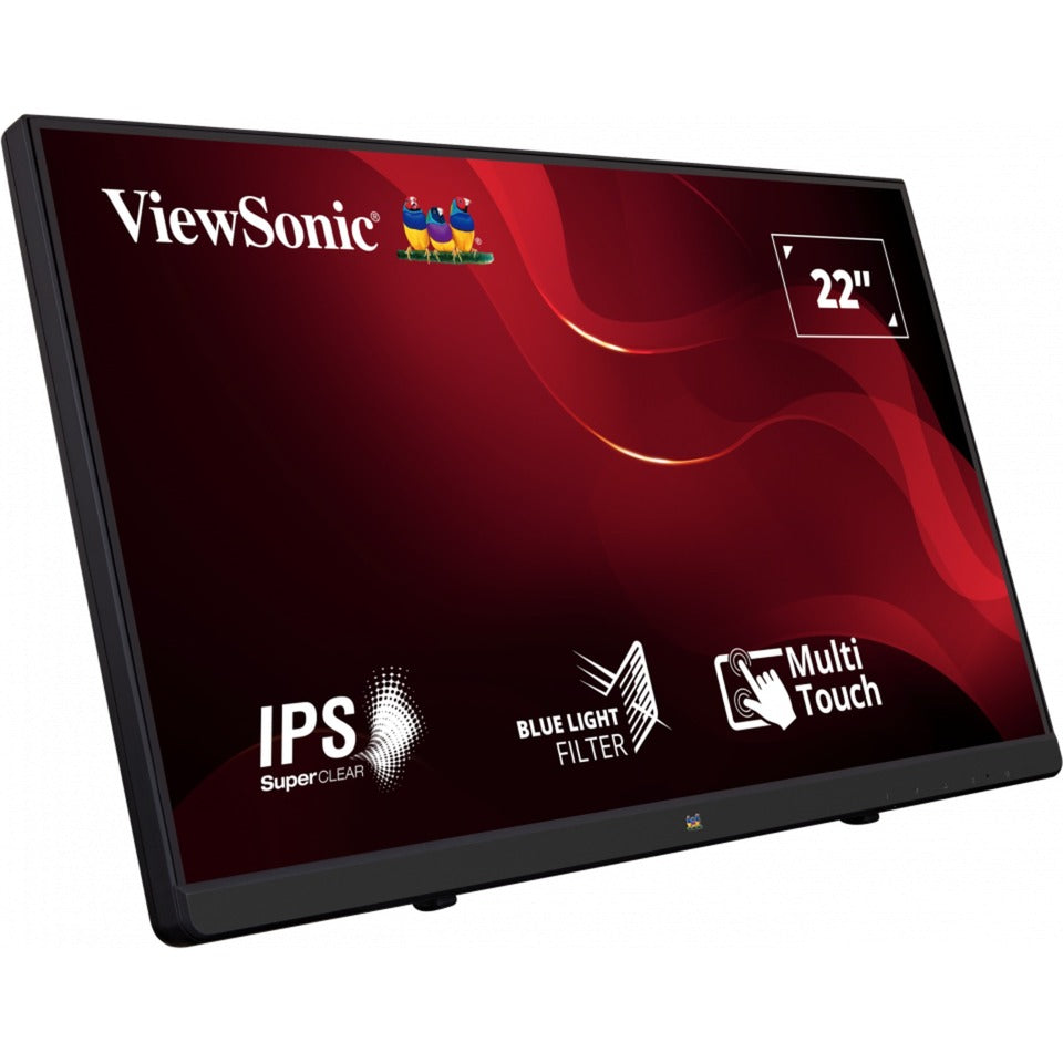 Viewsonic moniteur tactile 10 points td2230 22 (noir, hdmi, displayport, vga)