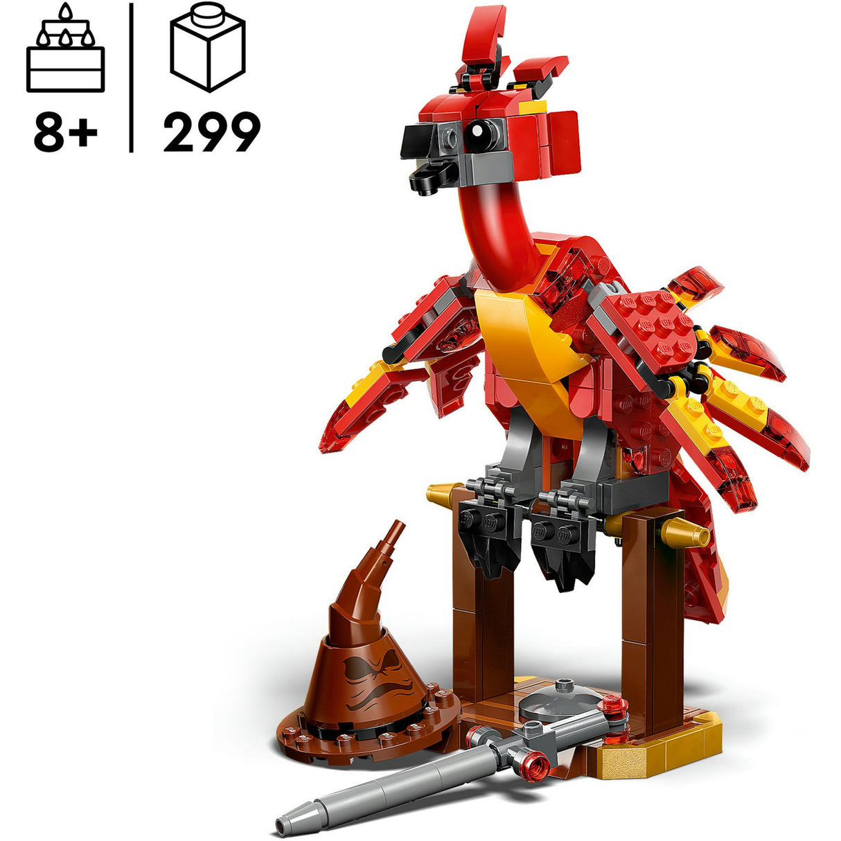 Lego 76448 Harry Potter Félix le Phénix par Dumbledore