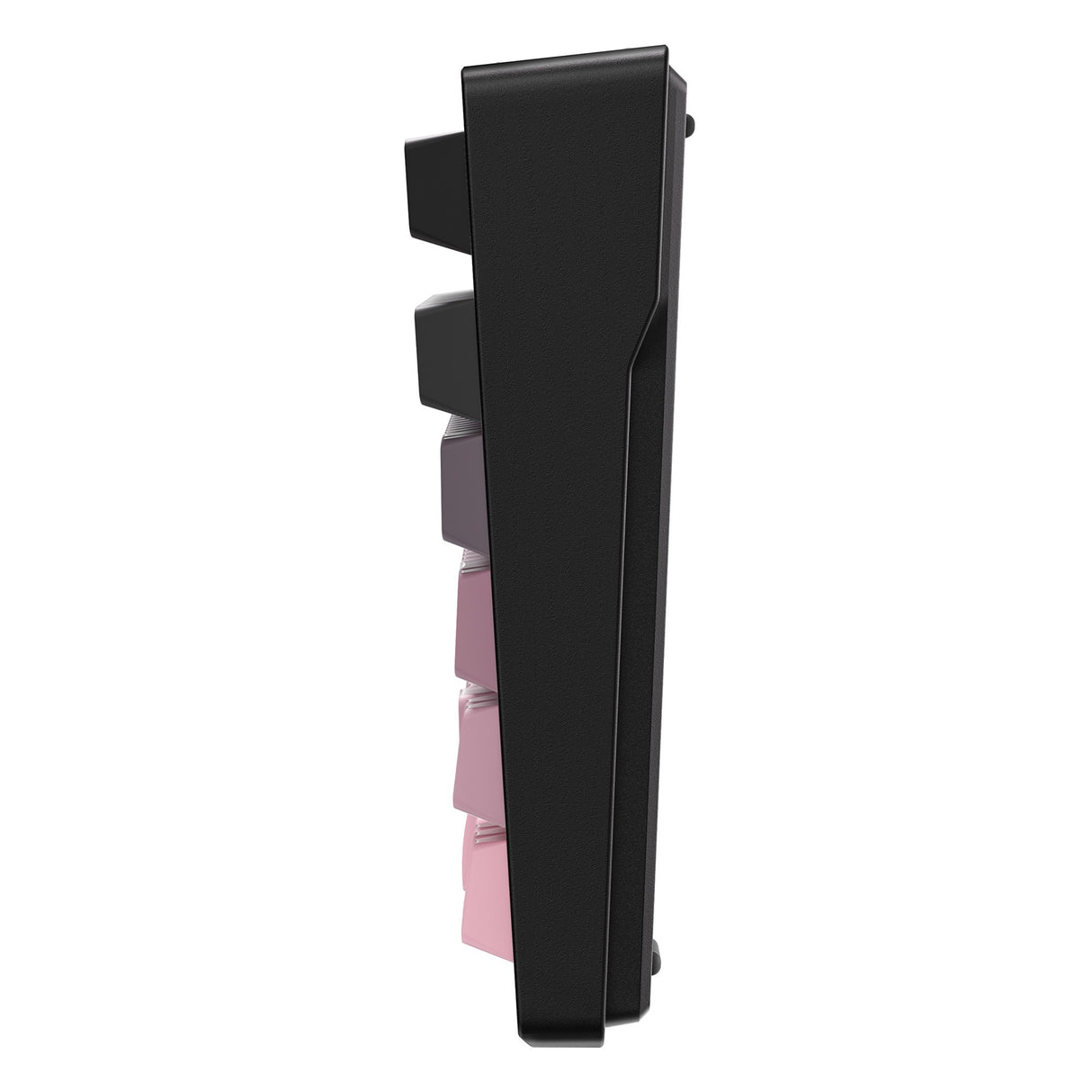 Clavier de jeu mécanique à structure de joint tri-mode Mchose G75 Pro (noir rose, disposition américaine, KTT Cabbage Tofu V2, 75 %, RVB, échange à chaud, PBT Double-Shot, Bluetooth USB-C 2,4 GHz)