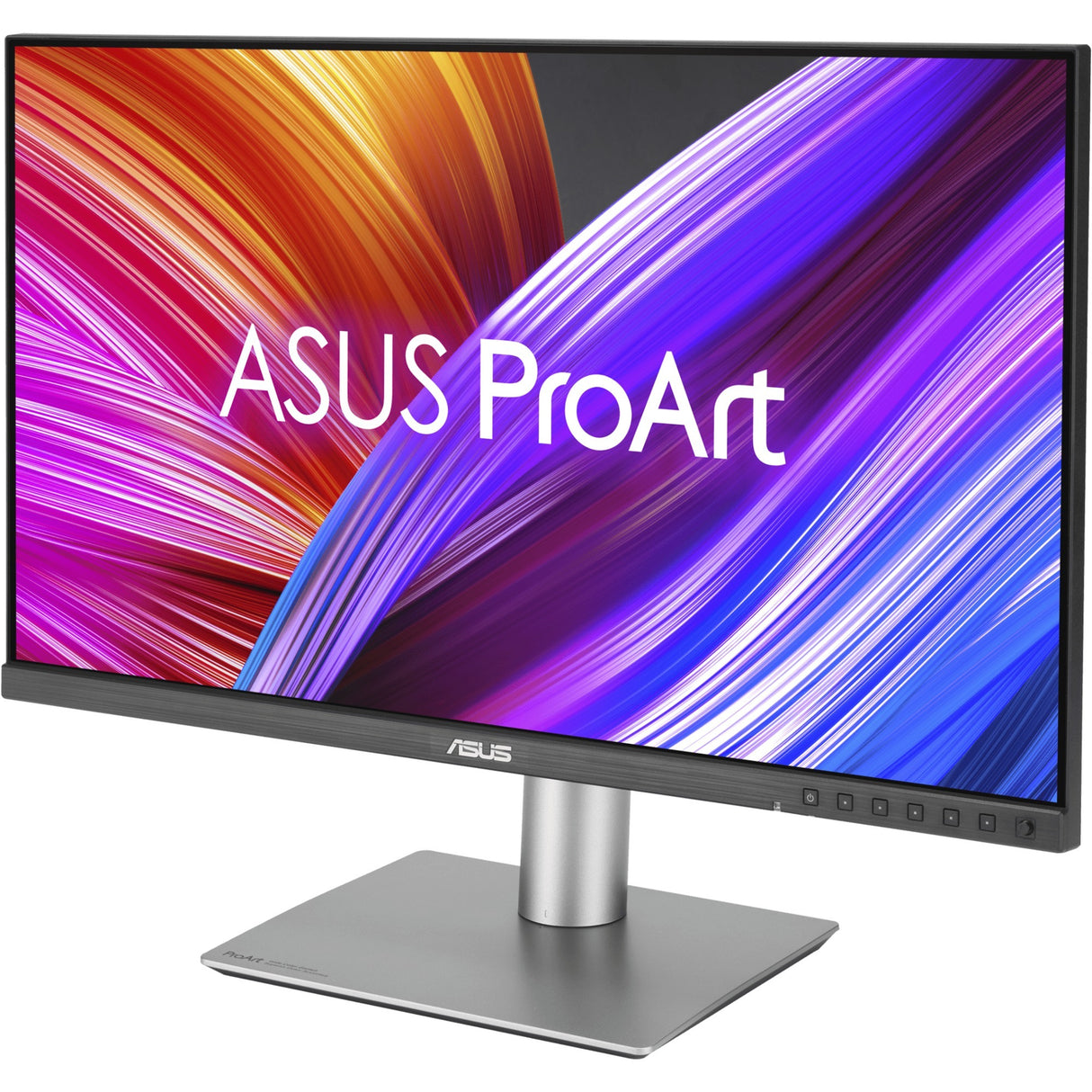 Moniteur Asus proart display pa24acrv 24 (gris argenté, HDMI, 2x display port, 3x USB-A, USB-C)