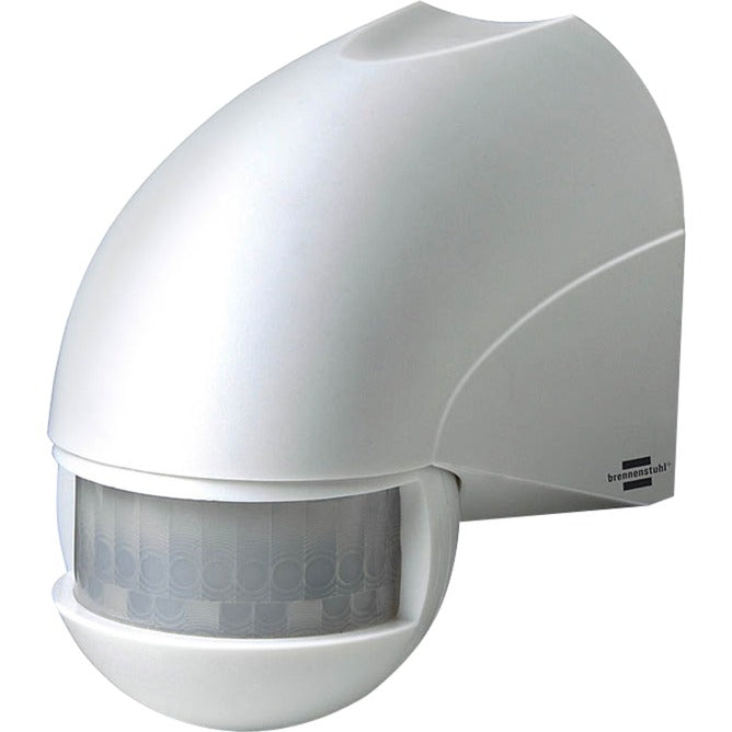 Brennerstuhl détecteur de mouvement capteur de mouvement infrarouge pour extérieur et intérieur - IP44 (angle d'enregistrement 180° et portée 12m) blanc