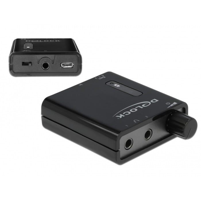 Delock amplificateur casque stéréo portable (noir)