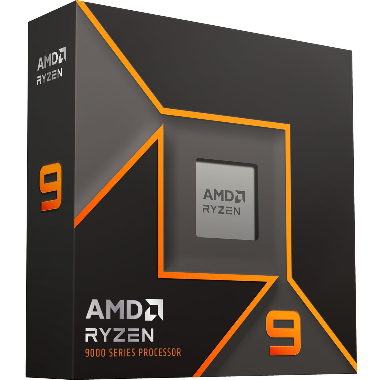Processeur AMD Ryzen 9 9900x, socket AM5 4,4 GHz (5,6 GHz Turbo Boost) (débloqué, en boîte)