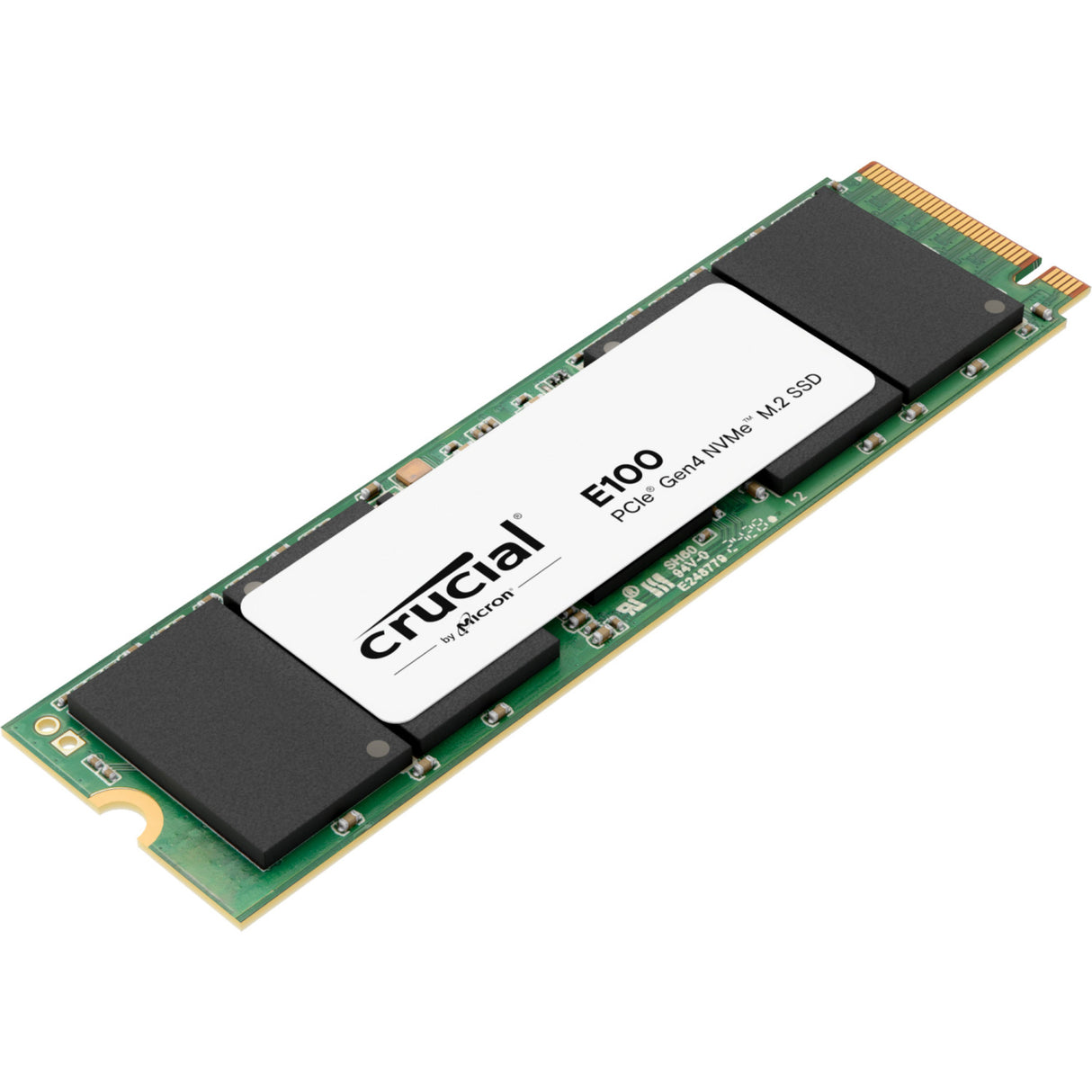 SSD Crucial e100 1 To (PCIe 4.0 x4, NVME, M.2 2280)