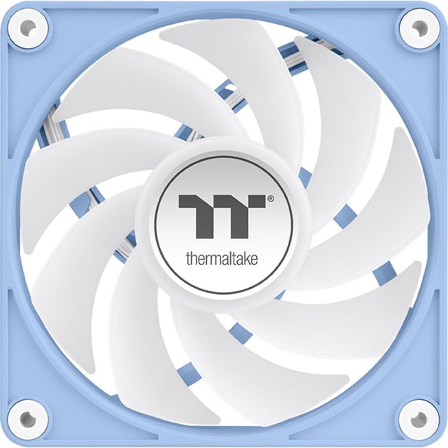 Thermaltake ct120 ex reverse argb sync pc cooling fan hydrangea blue (3-fan pack) case fans (lichtblauw, 3 stuks, 120 x 120 x 25 mm, pwm)