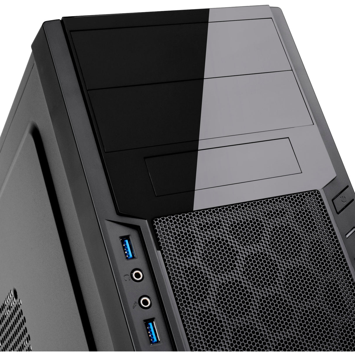 Boîtier tour midi Silverstone sst-ps13b (noir | 2x USB-A)