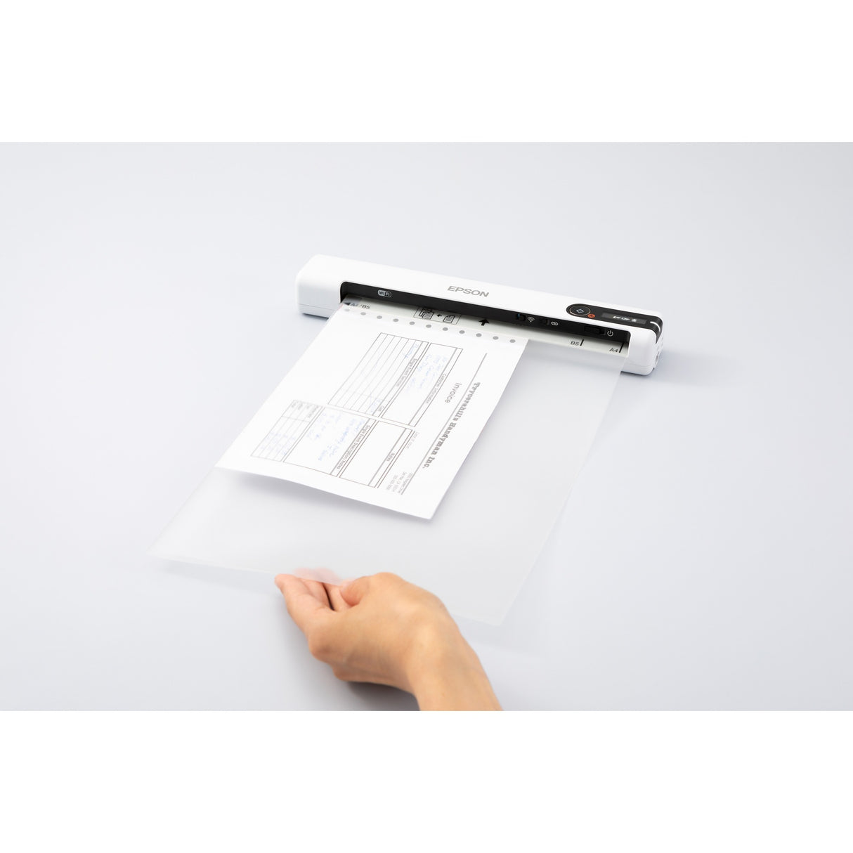 Scanner d'alimentation Epson Workforce DS-80W (gris)