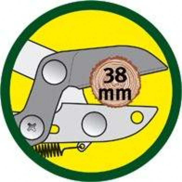 Cisaille à arbres Wolf-garten rc-m - guide-cordon - diamètre de branche jusqu'à 38 mm - 50% de force en moins - multi-star®