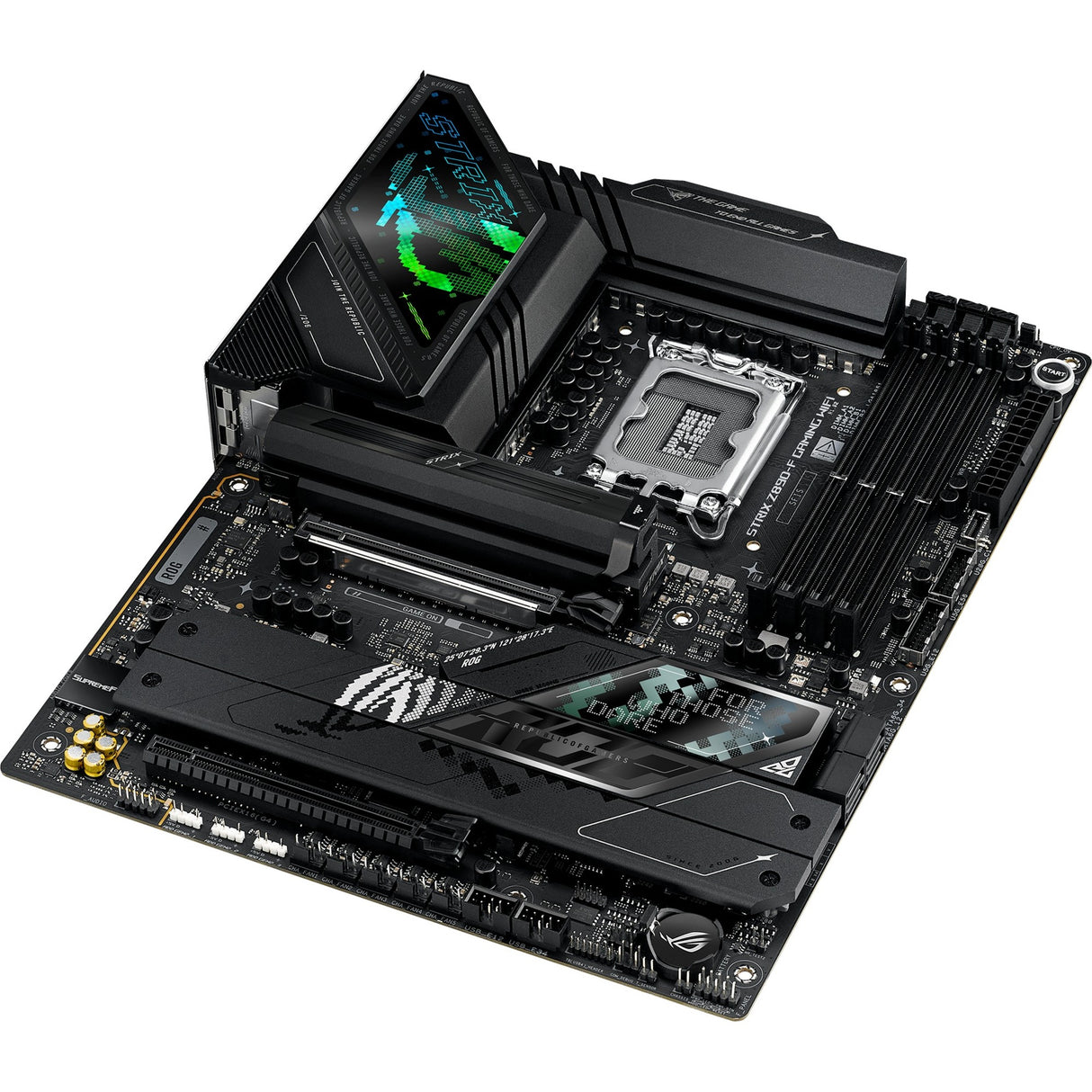 Carte mère Asus ROG Strix Z890-F Gaming WiFi Socket 1851 (Noir, RAID, 2,5 Go-LAN, Wi-Fi 7, BT, Son, ATX)