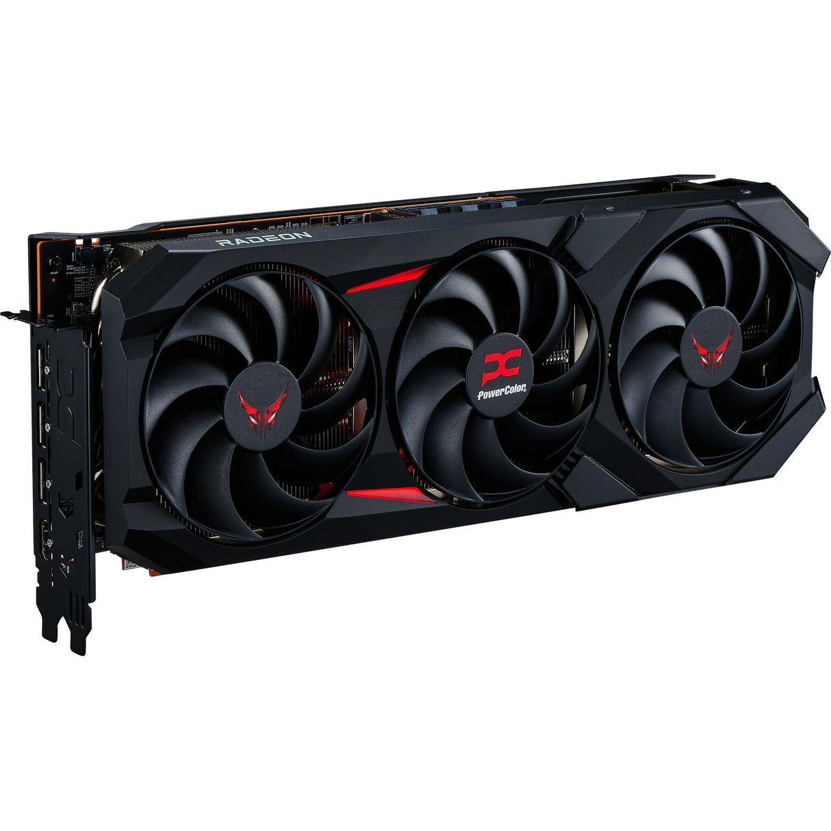 Carte graphique Powercolor Radeon RX 9070 XT Red Devil 16 Go OC Backplate Special Edition (noir, RDNA4, GDDR6, 3x Display Port, 1x HDMI)