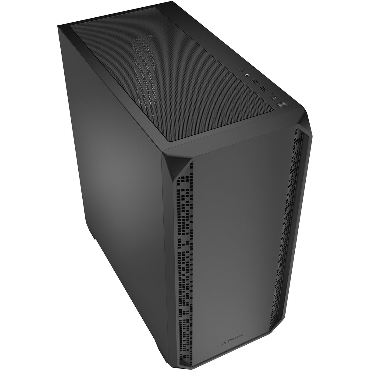 Boîtier tour midi Sharkoon ak2 (noir | 2x USB-A | 1x USB-C)