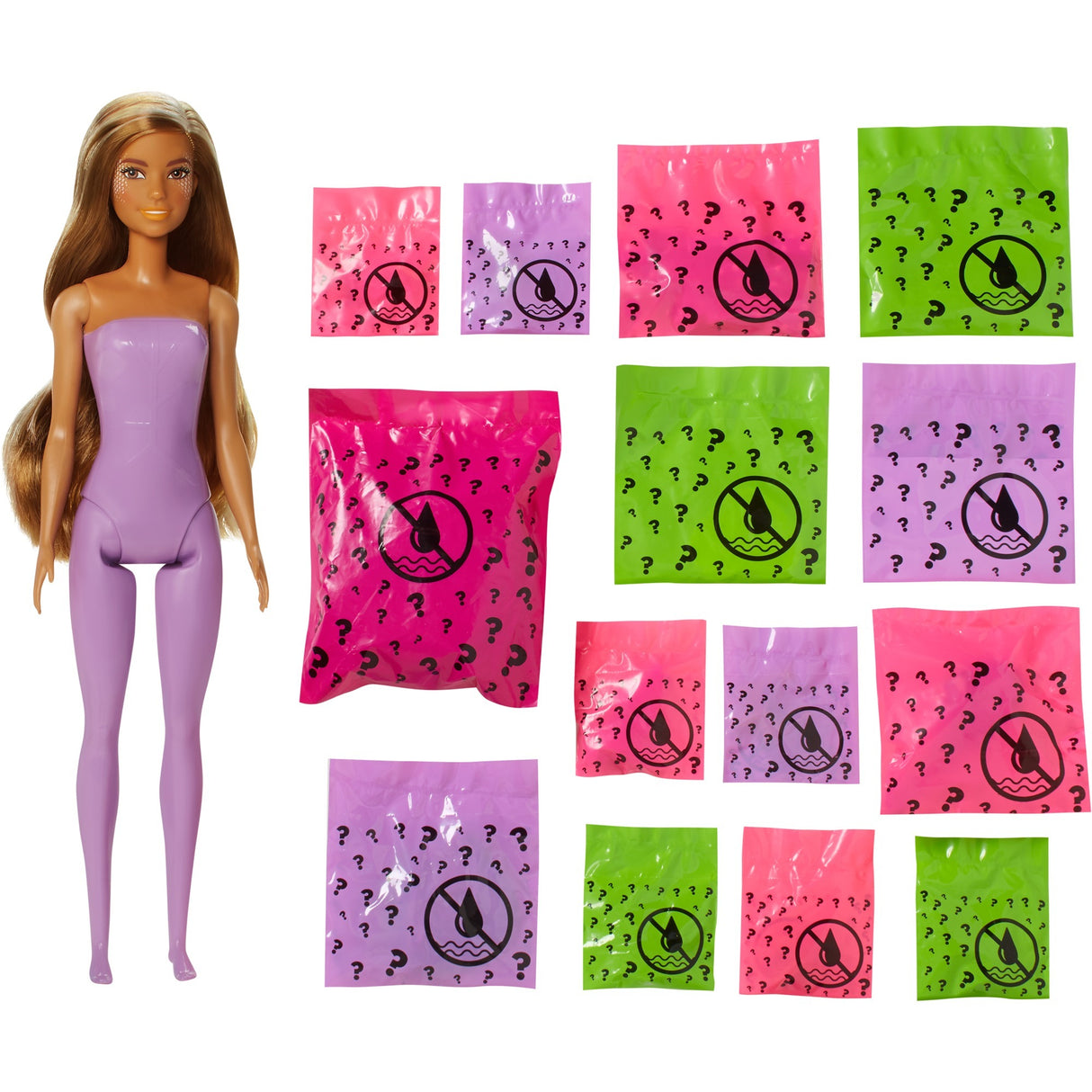 Couleur de Mattel révéler la sirène de la mode fantastique