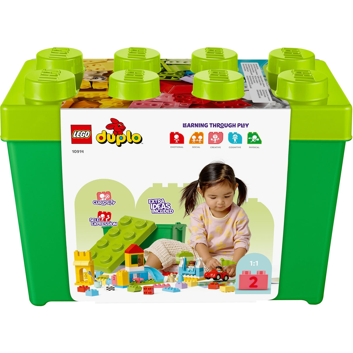 LEGO DUPLO 10914 Boîte de rangement de luxe avec blocs de construction