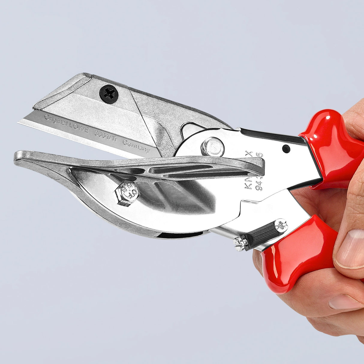 Coupe-onglet Knipex 94 35 215 pour profilés en plastique et en caoutchouc