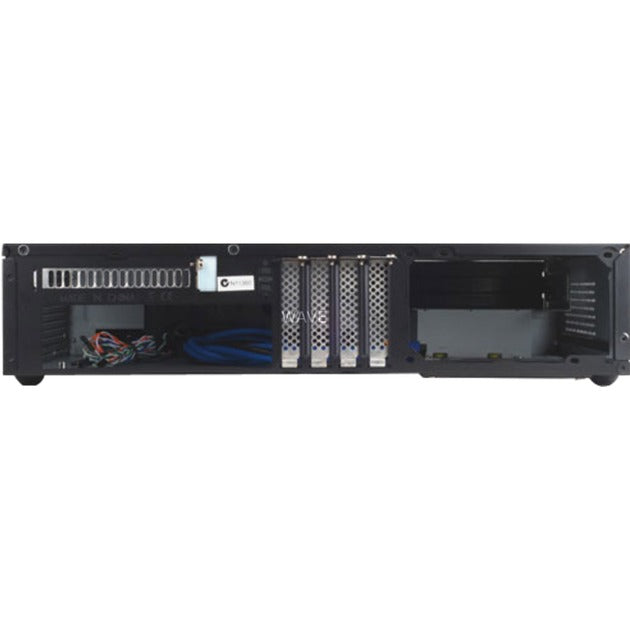 Silverstone milo ml03b boîtier de bureau (noir | 2x USB-A)